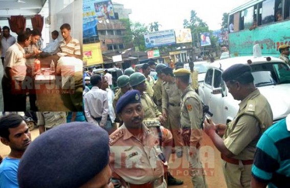 Kamalpur: CPI-M goons attacked TMC supporters: Party-loyal police remained spectator